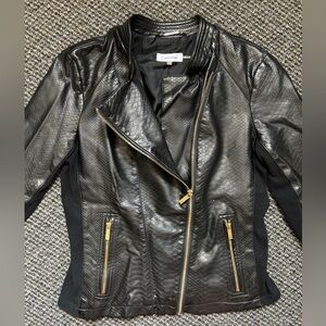 Calvin Klein leather jacket